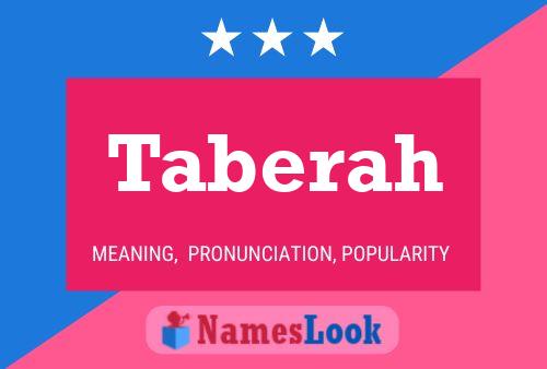 ملصق اسم Taberah