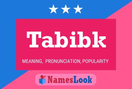 ملصق اسم Tabibk