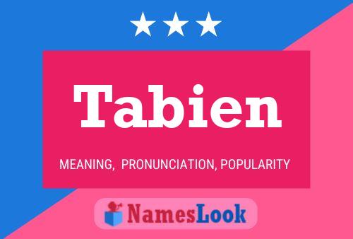 ملصق اسم Tabien