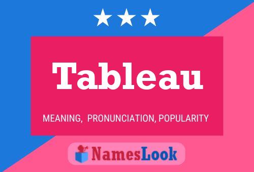 ملصق اسم Tableau