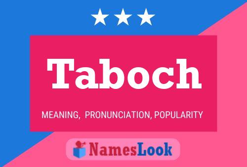 ملصق اسم Taboch