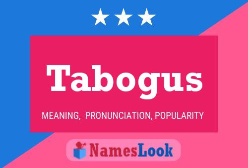 ملصق اسم Tabogus