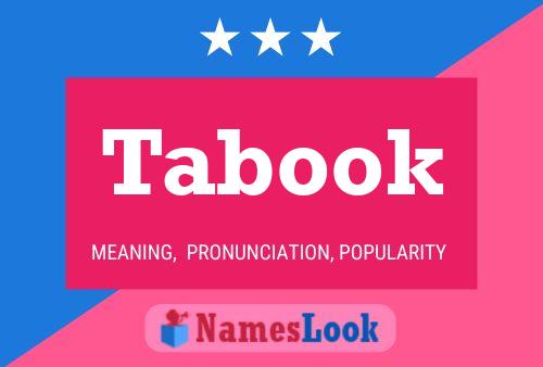 ملصق اسم Tabook