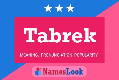 ملصق اسم Tabrek