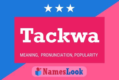 ملصق اسم Tackwa