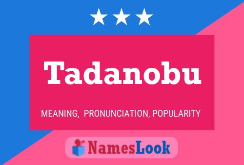 ملصق اسم Tadanobu