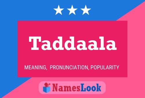 ملصق اسم Taddaala