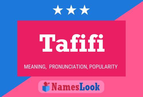 ملصق اسم Tafifi