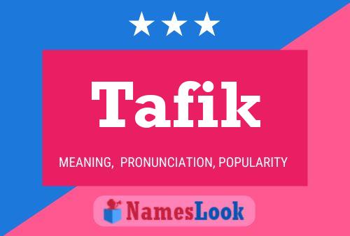 ملصق اسم Tafik