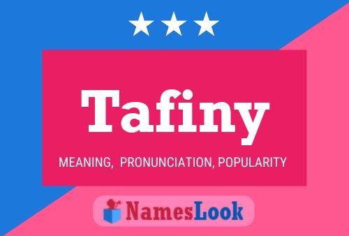 ملصق اسم Tafiny