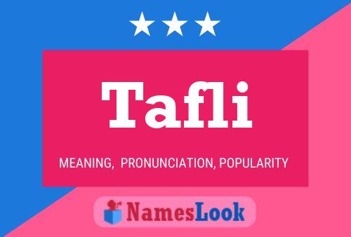 ملصق اسم Tafli