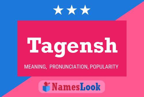 ملصق اسم Tagensh