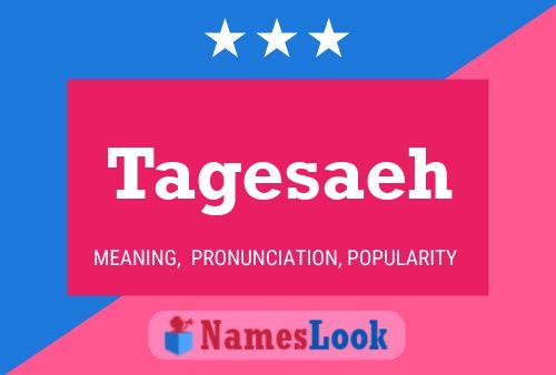 ملصق اسم Tagesaeh