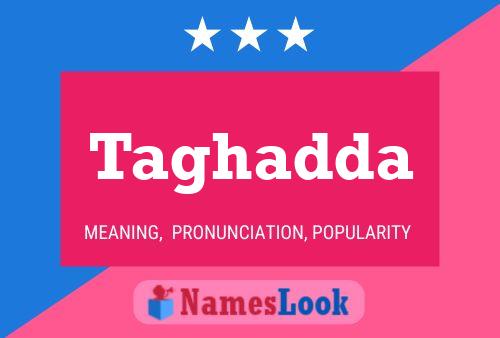 ملصق اسم Taghadda