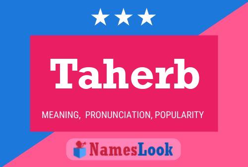 ملصق اسم Taherb