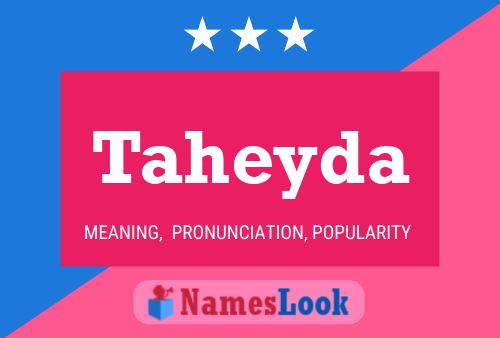 ملصق اسم Taheyda