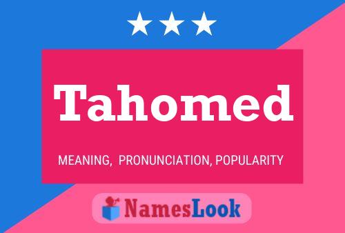 ملصق اسم Tahomed