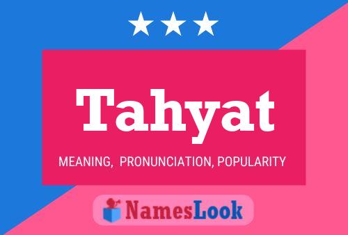 ملصق اسم Tahyat