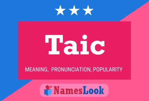 ملصق اسم Taic