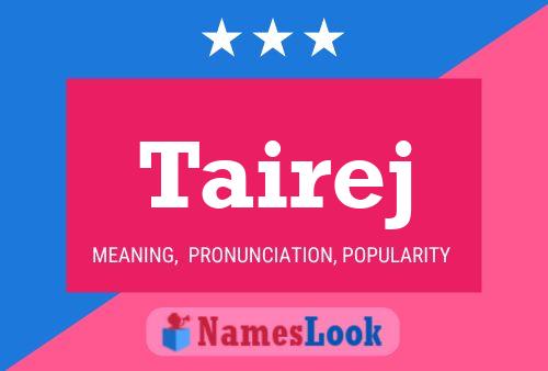 ملصق اسم Tairej