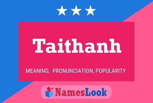 ملصق اسم Taithanh