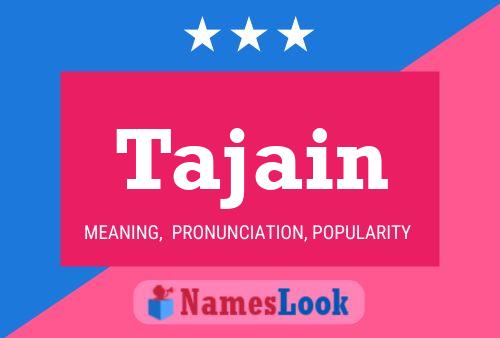 ملصق اسم Tajain