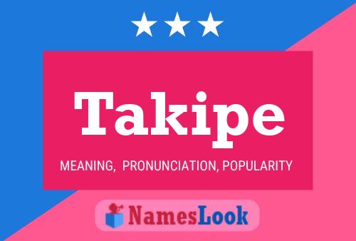 ملصق اسم Takipe