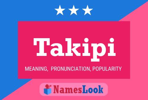 ملصق اسم Takipi