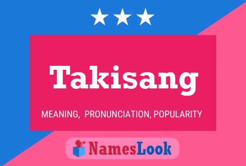 ملصق اسم Takisang