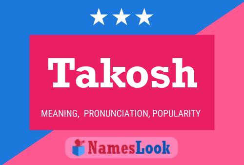 ملصق اسم Takosh