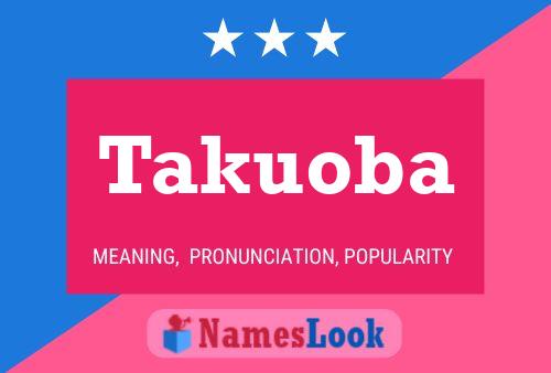 ملصق اسم Takuoba