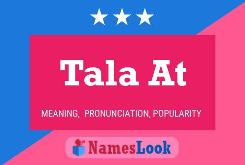 ملصق اسم Tala At