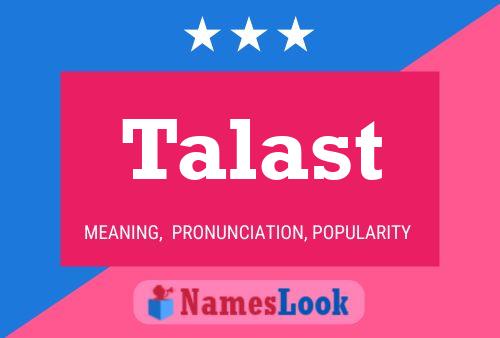 ملصق اسم Talast