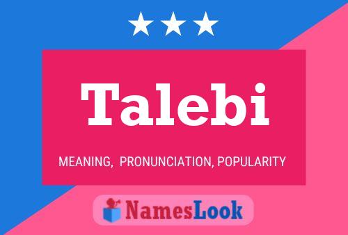 ملصق اسم Talebi