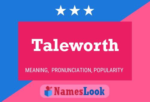 ملصق اسم Taleworth