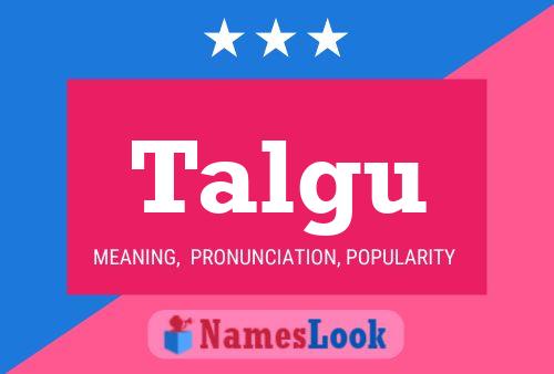 ملصق اسم Talgu