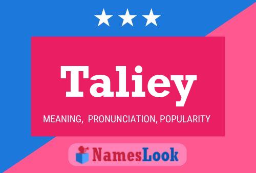 ملصق اسم Taliey