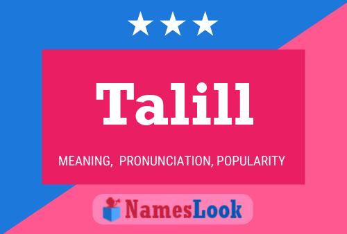 ملصق اسم Talill