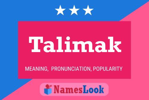 ملصق اسم Talimak