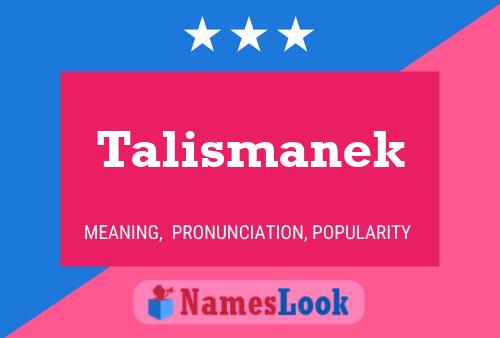 ملصق اسم Talismanek