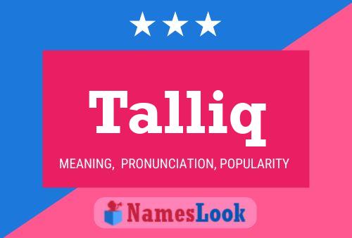 ملصق اسم Talliq