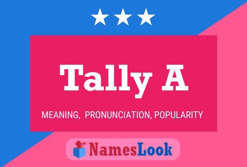 ملصق اسم Tally A