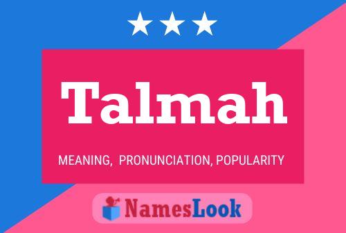 ملصق اسم Talmah