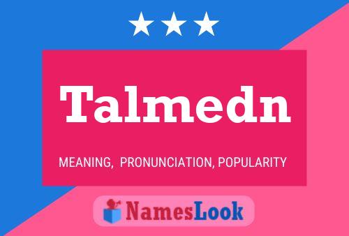 ملصق اسم Talmedn