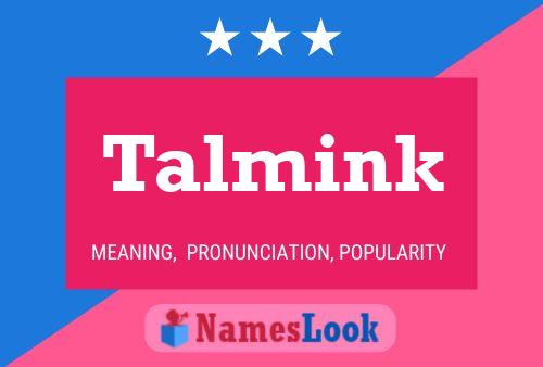 ملصق اسم Talmink