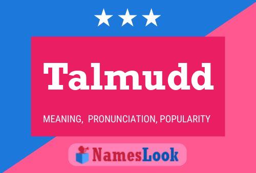 ملصق اسم Talmudd