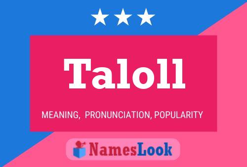 ملصق اسم Taloll