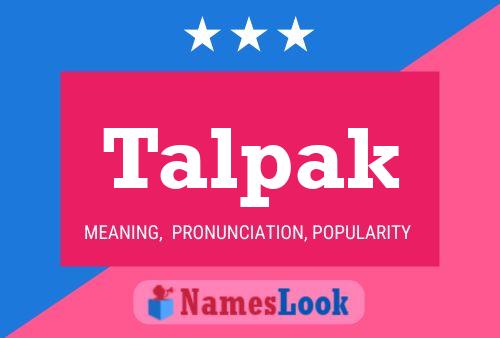 ملصق اسم Talpak