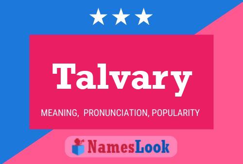 ملصق اسم Talvary