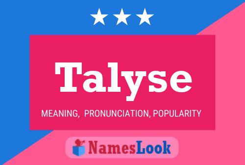 ملصق اسم Talyse